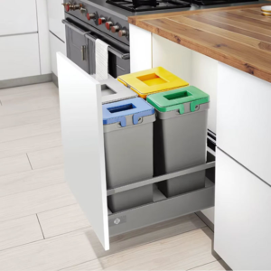 HOH Pull-Out Recycling Center with Soft-Close Slides
