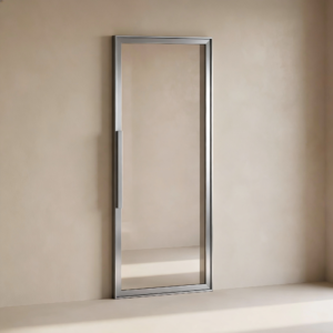 HOH  Aluminum frame glass closet door